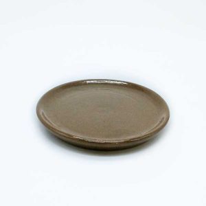 طبق دائري فخار