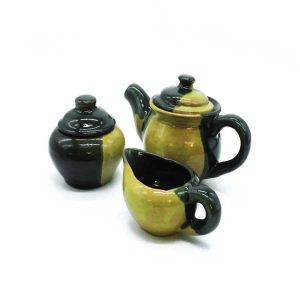 طقم شاي فخار
